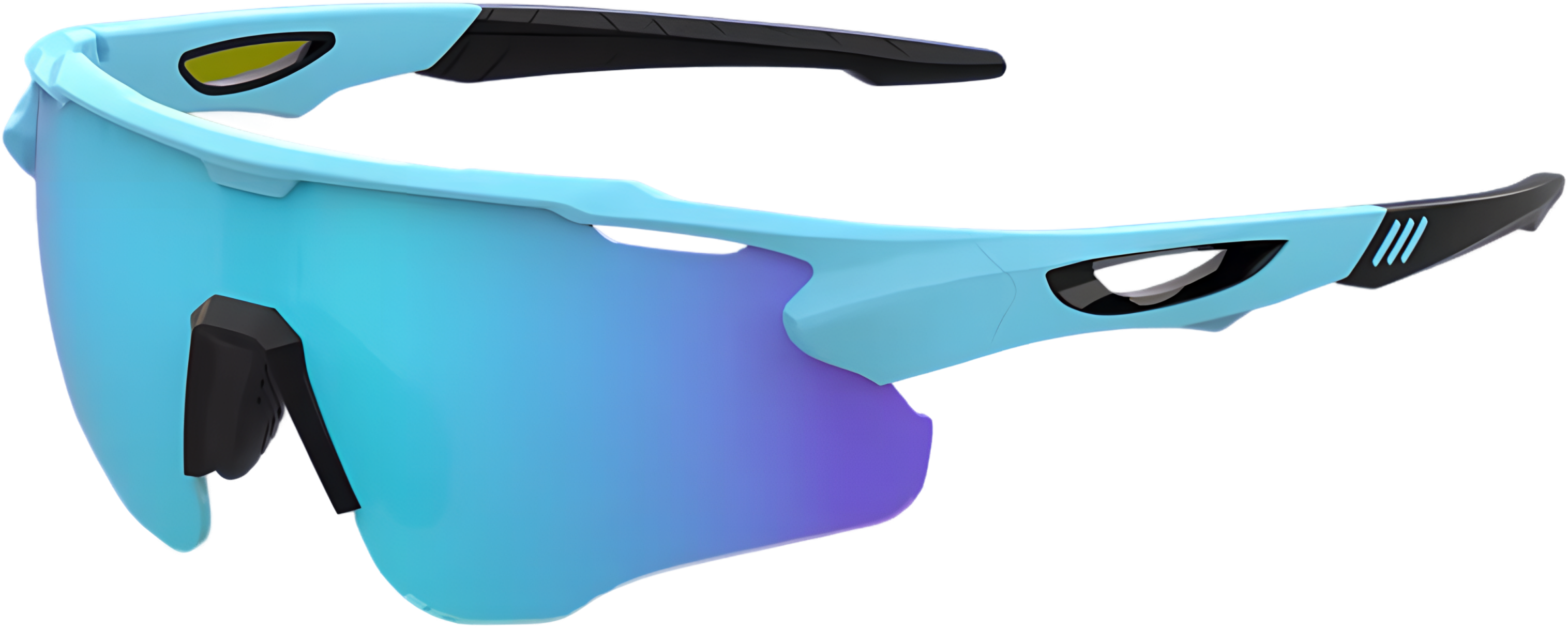 LAZR Cyan / Blue Mirror