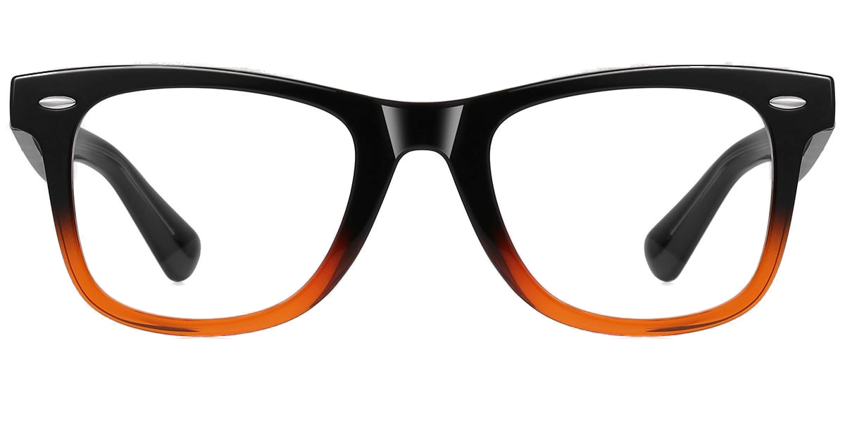 Black Orange Gradient Optical