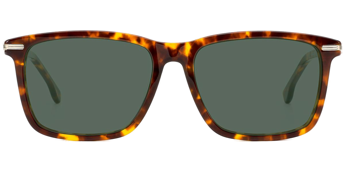 Brown Tortoise / Dark Green